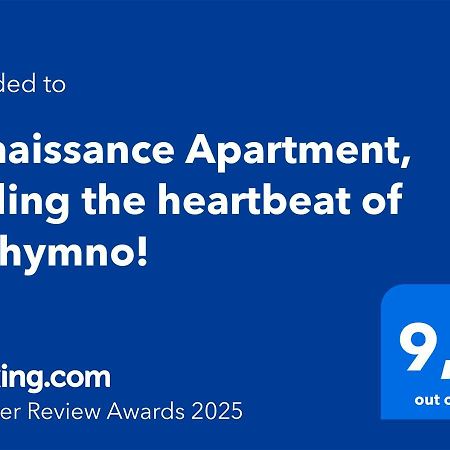Renaissance Apartment, Feeling The Heartbeat Of Rethymno! Luaran gambar